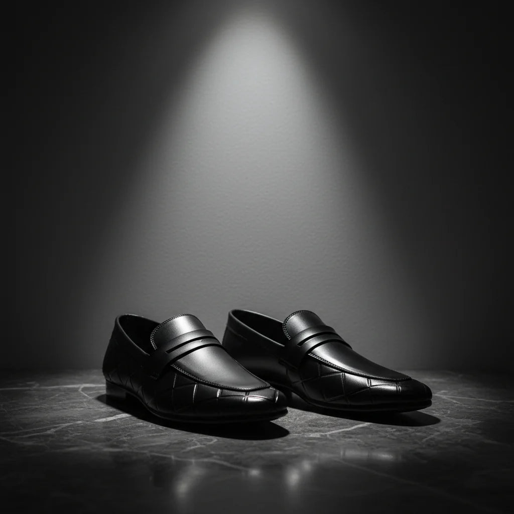Mate Black High Sole Classical Loafer | Limited Edition